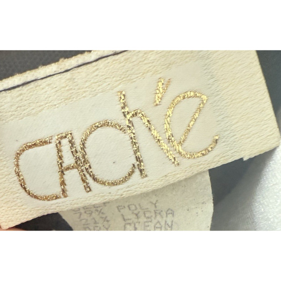 Vintage Caché Y2K Mesh Panel Bodycon Dress with Side Slit – Black, Size S - Picture 4 of 8